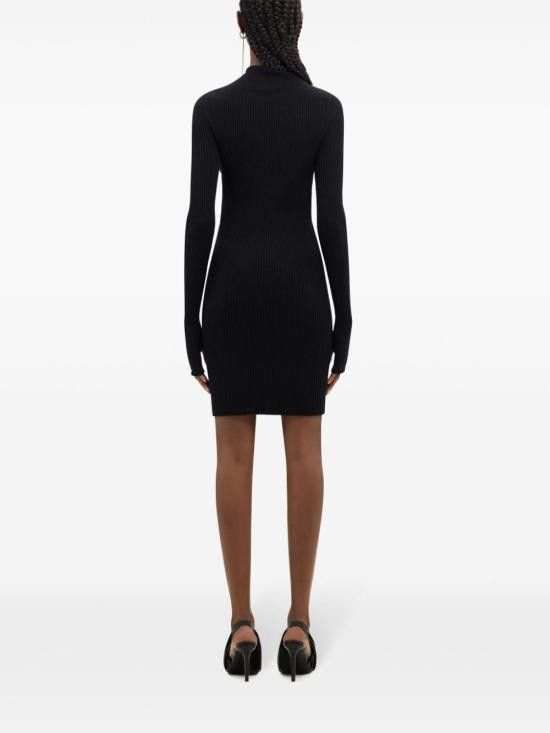 Courreges COURREGES Women Short Skirts 324MRO466FI0049 9999 Black Size L / US 10 / IT 46 - 3 Thumbnail