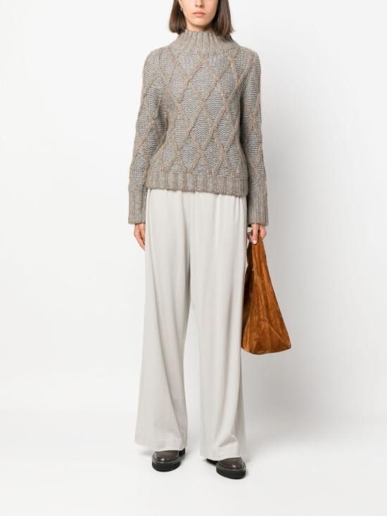 Fabiana Filippi FABIANA FILIPPI Women Straight Pants PAD223F637 D5778178 White Size 30" / US 8 / IT 44 - 4 Thumbnail