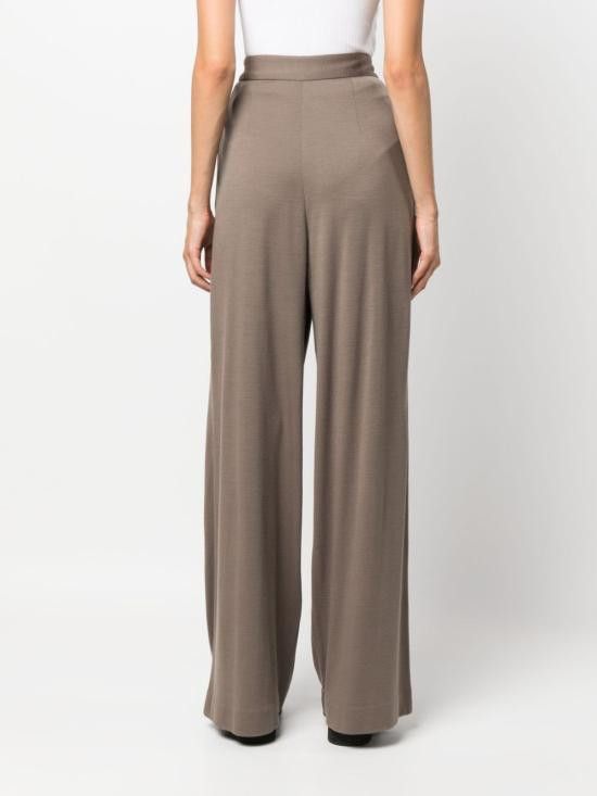 Fabiana Filippi FABIANA FILIPPI Women Straight Pants PAD223F637 D5771250 Brown Size 26" / US 2 / IT 38 - 5 Thumbnail