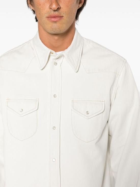 Bally BALLY Women Shirts MSH013 CO244U103 White Size XS / US 0-2 / IT 36-38 - 4 Thumbnail