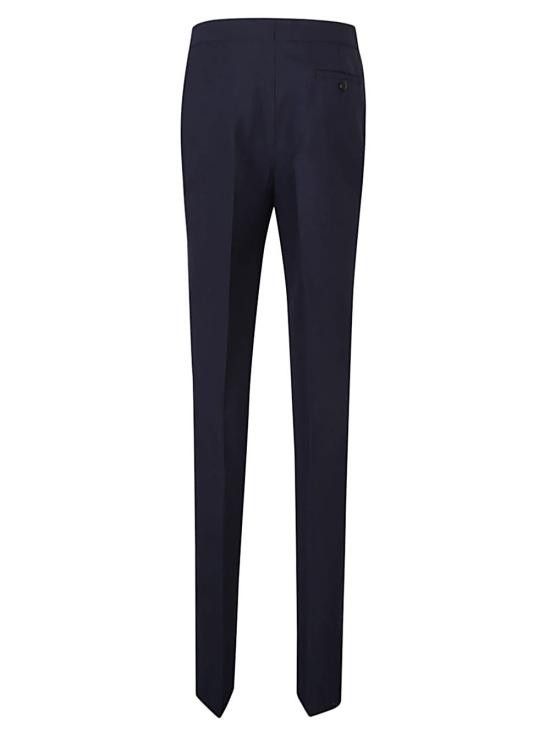 Salvatore Ferragamo SALVATORE FERRAGAMO Women Straight Pants 13C753 766869005 Blue Size 27" / US 4 / IT 40 - 2 Thumbnail