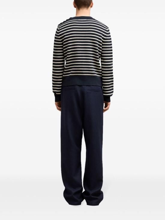 AMI AMI Men Sweater HKS039 KN00614023 Blue Size US L / EU 52-54 / 3 - 2 Thumbnail