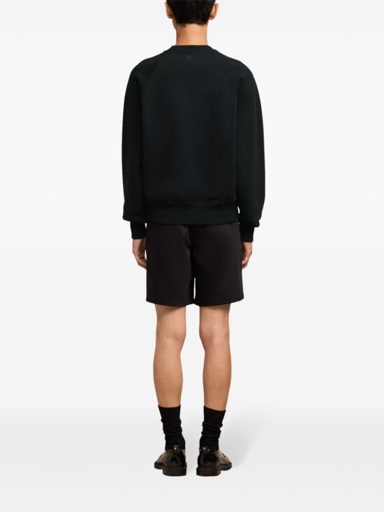 AMI AMI Men Hoodies USW024 747001 Black Size US XL / EU 56 / 4 - 6 Thumbnail