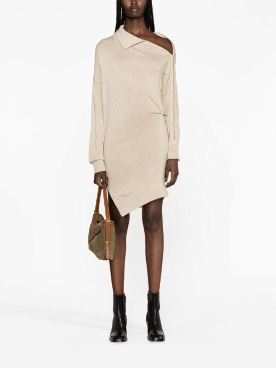 Isabel Marant ISABEL MARANT Women Short Skirts RO0300FA A1L47I GAELYS90BE Beige Size M / US 6-8 / IT 42-44 - 3 Thumbnail