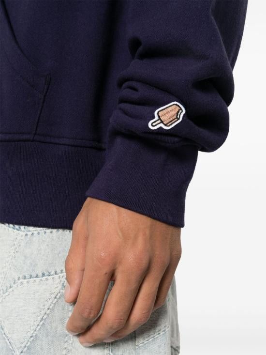 Icecream ICECREAM Women Hoodies IC23447 NAVY Blue Size S / US 4 / IT 40 - 3 Thumbnail