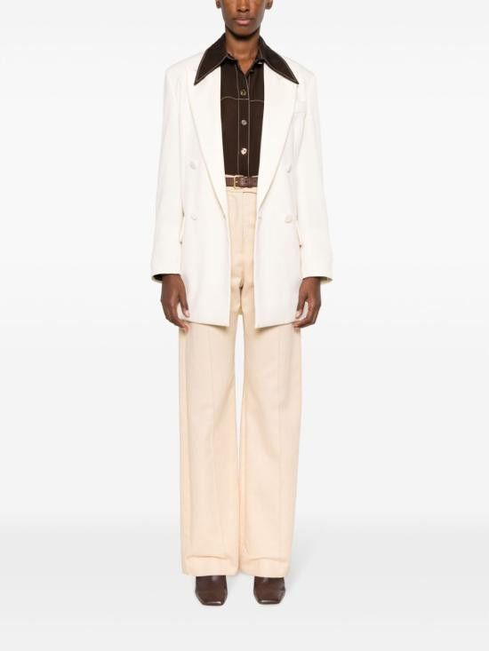 Max Mara MAX MARA Women Jackets 10460137600 MONICA002 White Size M / US 6-8 / IT 42-44 - 2 Thumbnail