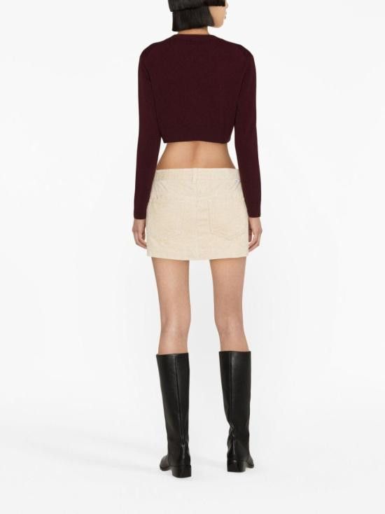 Isabel Marant Etoile ISABEL MARANT ETOILE Women Mid Skirts JU0072FA A3G18E RANIA90BE Beige Size 27" / US 4 / IT 40 - 2 Thumbnail