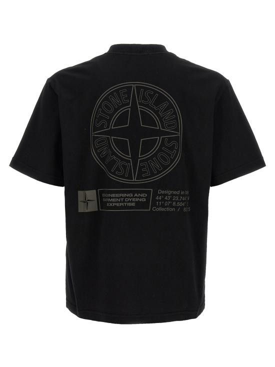 Stone Island STONE ISLAND Men T-Shirts K2S152100037 S0241V0029 Black Size US XL / EU 56 / 4 - 2 Thumbnail