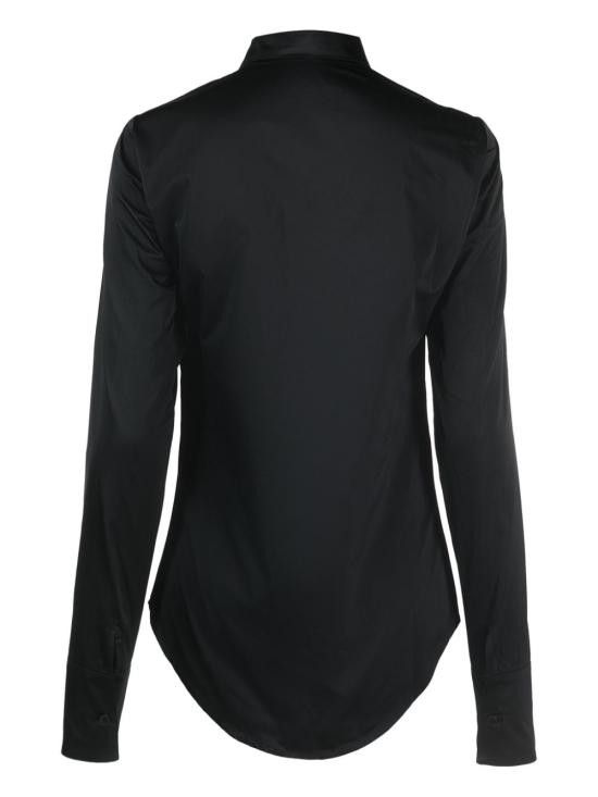 Ludovic De Saint Sernin LUDOVIC DE SAINT SERNIN Women Shirts SH003UPL002 BLACK Black Size S / US 4 / IT 40 - 2 Thumbnail