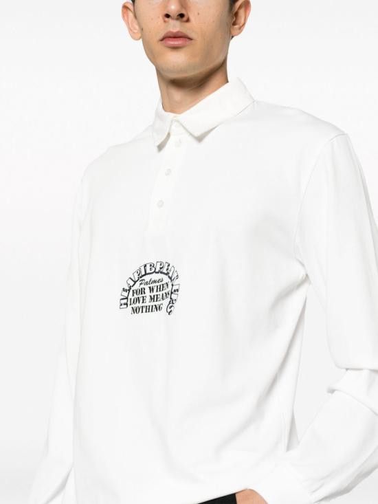 Palmes PALMES Men Long Tops HEARTBREAKERS OFFWHITE White Size US L / EU 52-54 / 3 - 2 Thumbnail