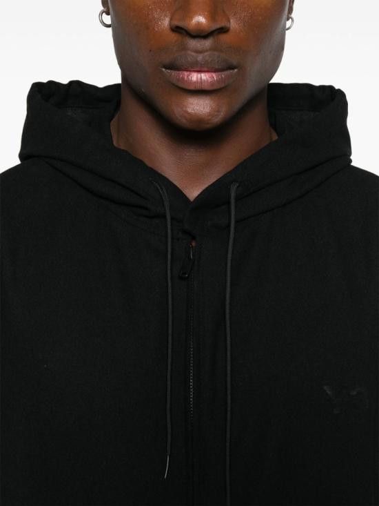 Y-3 Y-3 Women Hoodies IZ1881 BLACK Black Size L / US 10 / IT 46 - 4 Thumbnail