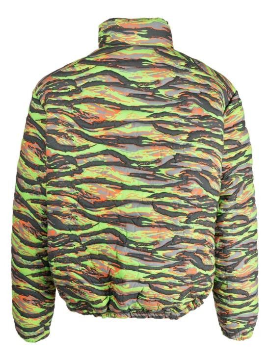 ERL Men Bubble Jackets ERL06C003 GREENTAVECAMO Green
