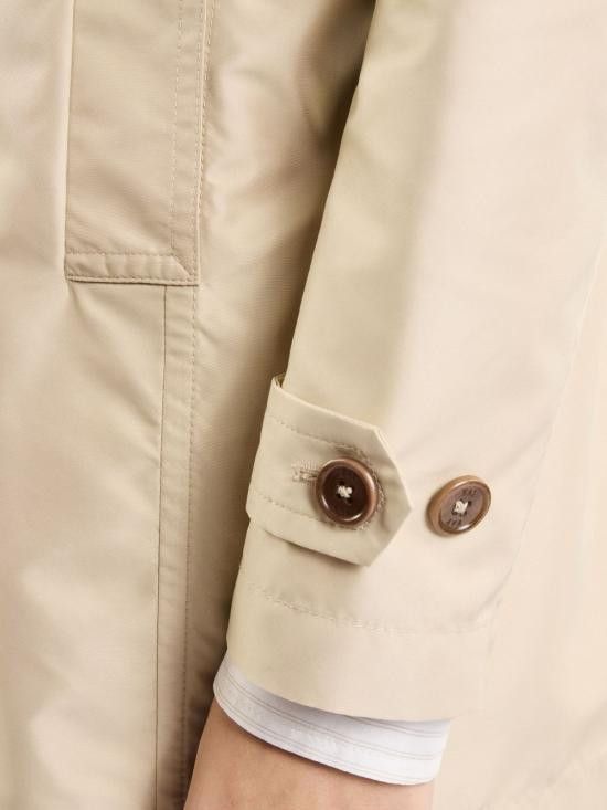 Fay FAY Women Coats NAW59503060 AXXC003 Beige Size XS / US 0-2 / IT 36-38 - 5 Thumbnail