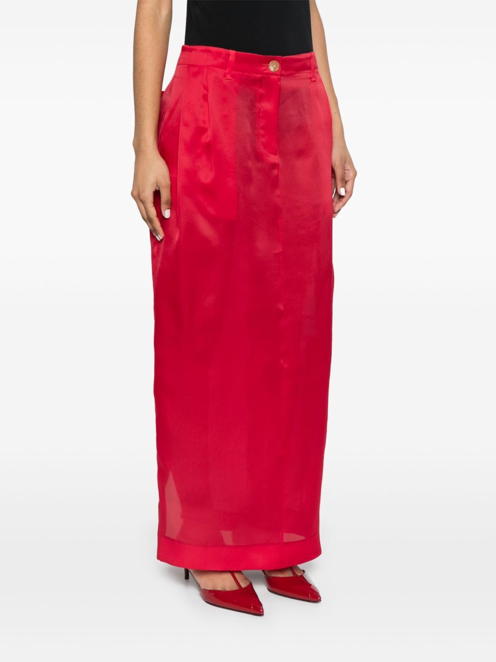 KHAITE LUCIAN SILK SKIRT Size 25" / US 0 / IT 36 - 5 Thumbnail