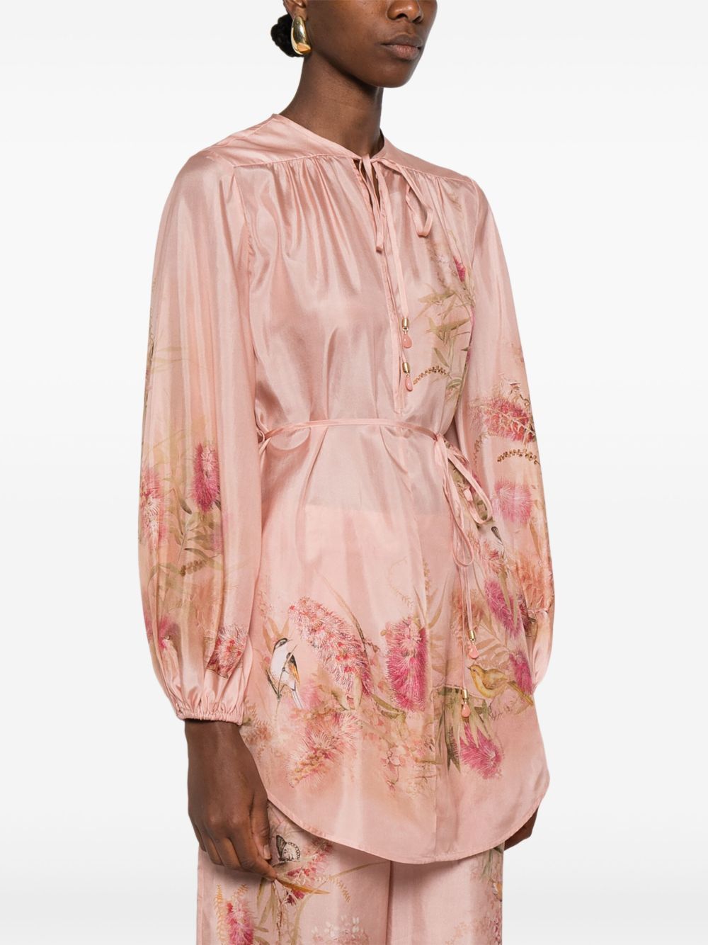 Zimmermann CASCADIAN PRINTED SILK TOP Size M / US 6-8 / IT 42-44 - 3 Thumbnail