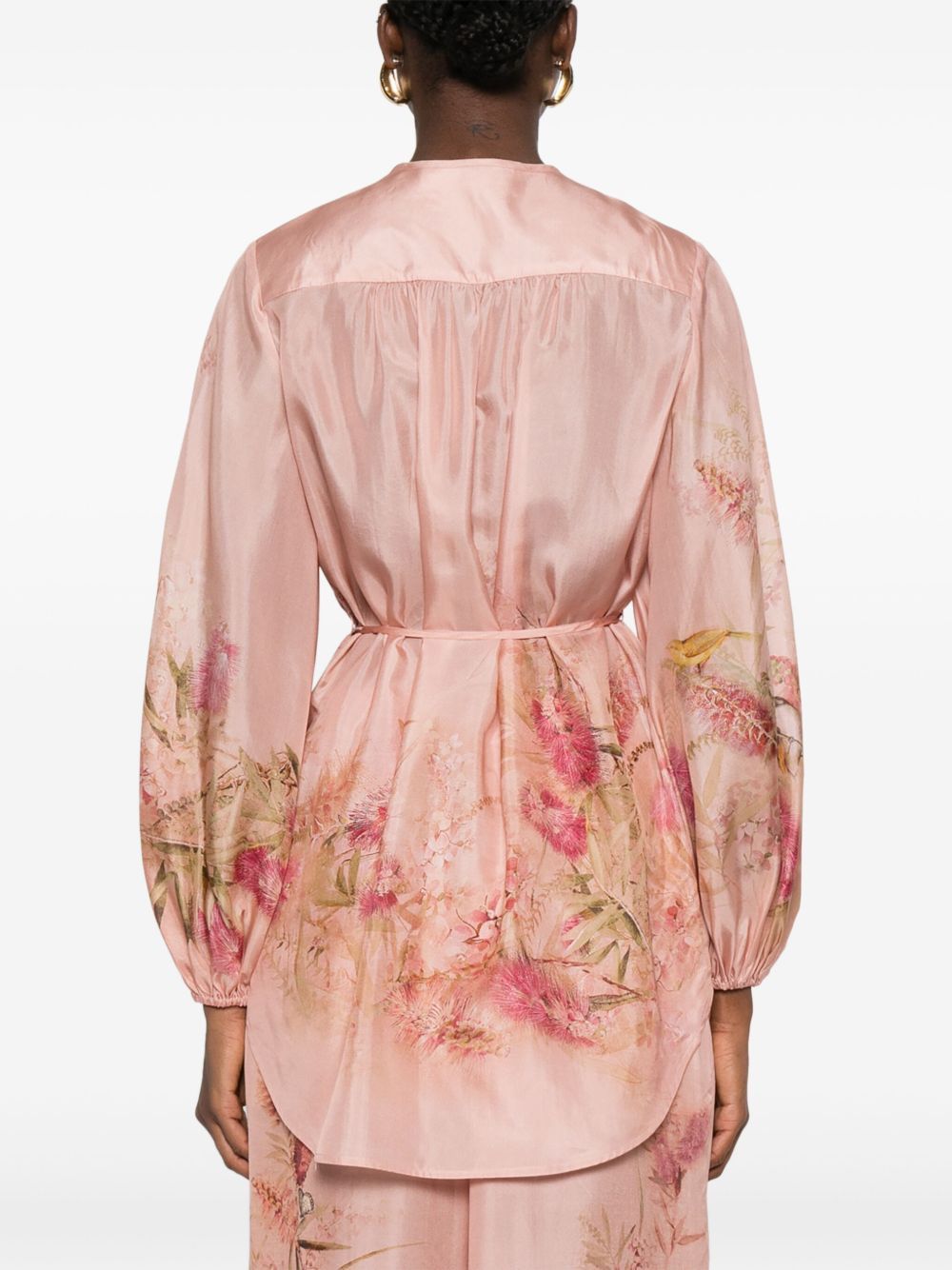 Zimmermann CASCADIAN PRINTED SILK TOP Size M / US 6-8 / IT 42-44 - 4 Thumbnail