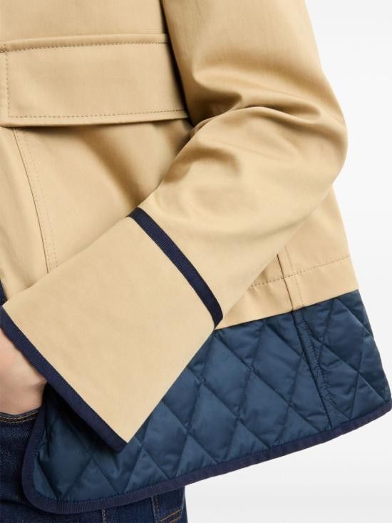 Fay FAY Women Jackets NAW1250315S WXZ0629 Beige Size XS / US 0-2 / IT 36-38 - 5 Thumbnail