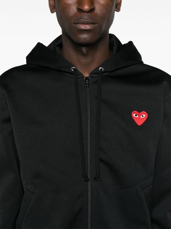 Comme des Garcons COMME DES GARCONS Women Hoodies AXT172 Black Size XL / US 12-14 / IT 48-50 - 2 Thumbnail