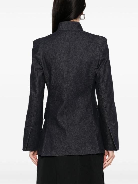 Max Mara MAX MARA Women Jackets 11041093600 001 Blue Size S / US 4 / IT 40 - 4 Thumbnail
