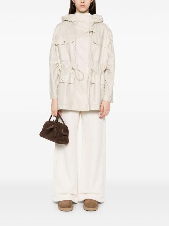 Fay FAY Women Bubble Jackets NAW15503530 WYTC002 White Size S / US 4 / IT 40 - 5 Thumbnail