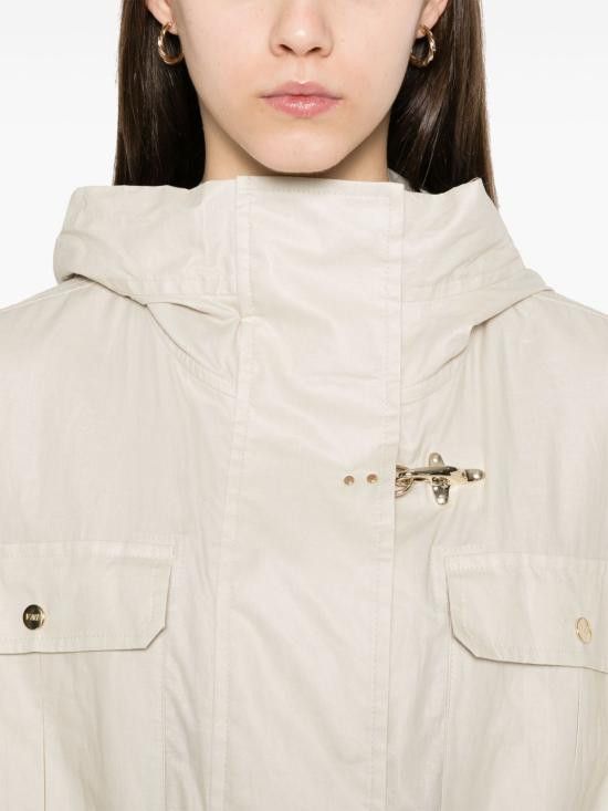Fay FAY Women Bubble Jackets NAW15503530 WYTC002 White Size S / US 4 / IT 40 - 2 Thumbnail