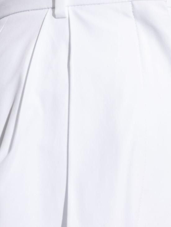 Sportmax SPORTMAX Women Straight Pants 12131142600 001 White Size 30" / US 8 / IT 44 - 5 Thumbnail