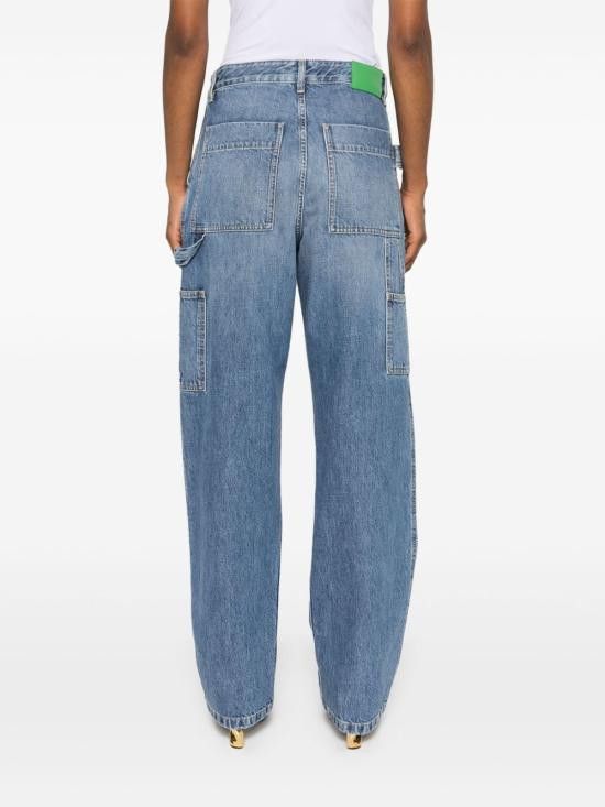 Bottega Veneta BOTTEGA VENETA Women Denim Pants 793538 V42W04715 Blue Size 27" / US 4 / IT 40 - 5 Thumbnail
