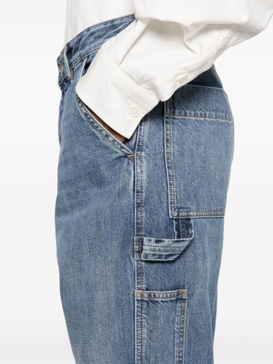 Bottega Veneta BOTTEGA VENETA Women Denim Pants 793538 V42W04715 Blue Size 27" / US 4 / IT 40 - 3 Thumbnail