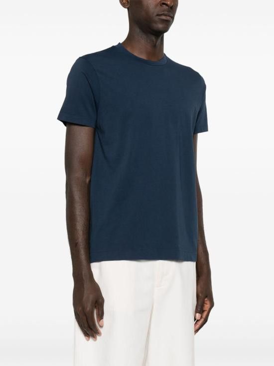 Finamore FINAMORE Men T-Shirts POSITANO 14 Blue Size US L / EU 52-54 / 3 - 4 Thumbnail