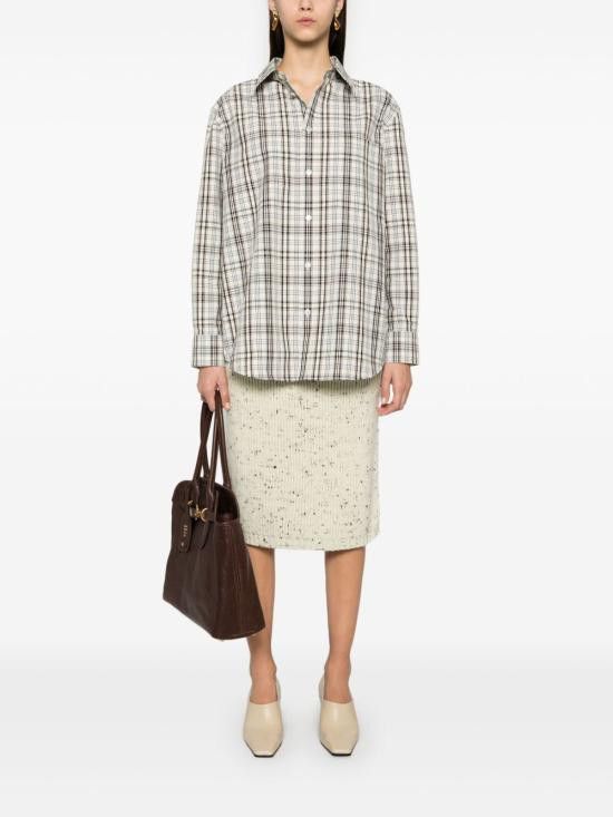 Bottega Veneta BOTTEGA VENETA Women Shirts 799535 V4DB09006 White Size S / US 4 / IT 40 - 2 Thumbnail