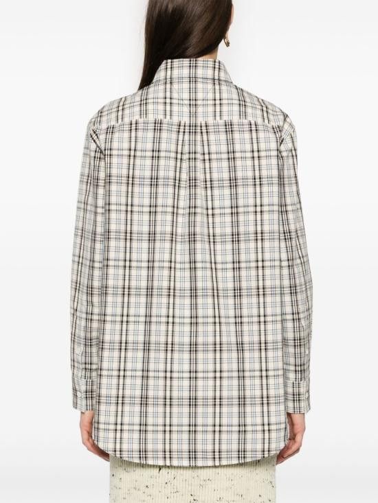 Bottega Veneta BOTTEGA VENETA Women Shirts 799535 V4DB09006 White Size S / US 4 / IT 40 - 4 Thumbnail