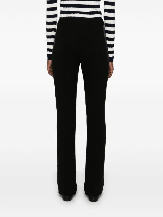 Max Mara MAX MARA Women Straight Pants 11131024600 004 Black Size 26" / US 2 / IT 38 - 5 Thumbnail