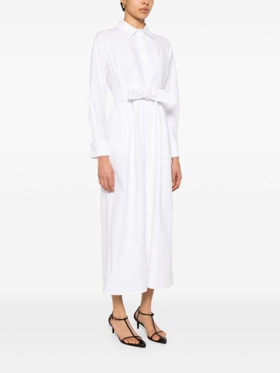 Max Mara MAX MARA Women Long Skirts 11221463600 001 White Size M / US 6-8 / IT 42-44 - 2 Thumbnail