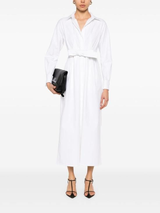 Max Mara MAX MARA Women Long Skirts 11221463600 001 White Size M / US 6-8 / IT 42-44 - 5 Thumbnail