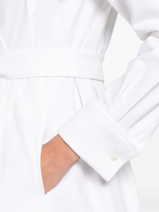 Max Mara MAX MARA Women Long Skirts 11221463600 001 White Size M / US 6-8 / IT 42-44 - 3 Thumbnail
