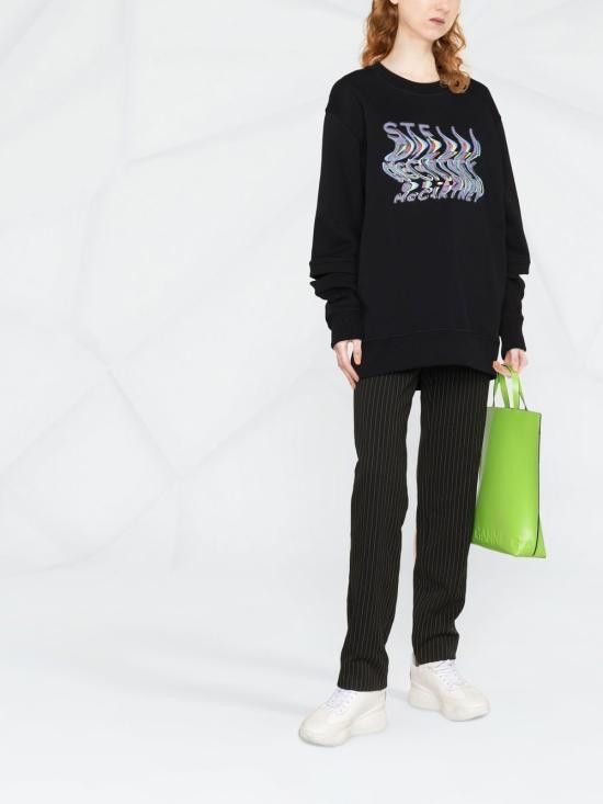 Stella McCartney STELLA MCCARTNEY Women Hoodies 6J0041 3SPW721000 Black Size XS / US 0-2 / IT 36-38 - 4 Thumbnail