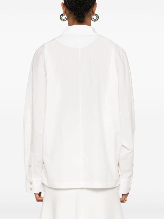 KHAITE KHAITE Women Shirts 2357148 100 White Size S / US 4 / IT 40 - 3 Thumbnail