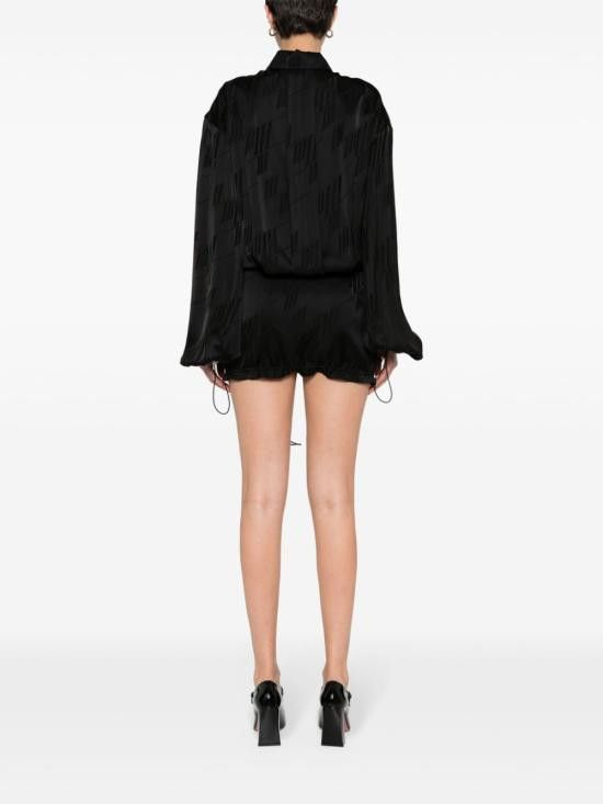 The Attico THE ATTICO Women Short Skirts 242WCA277 V053100 Black Size XS / US 0-2 / IT 36-38 - 5 Thumbnail