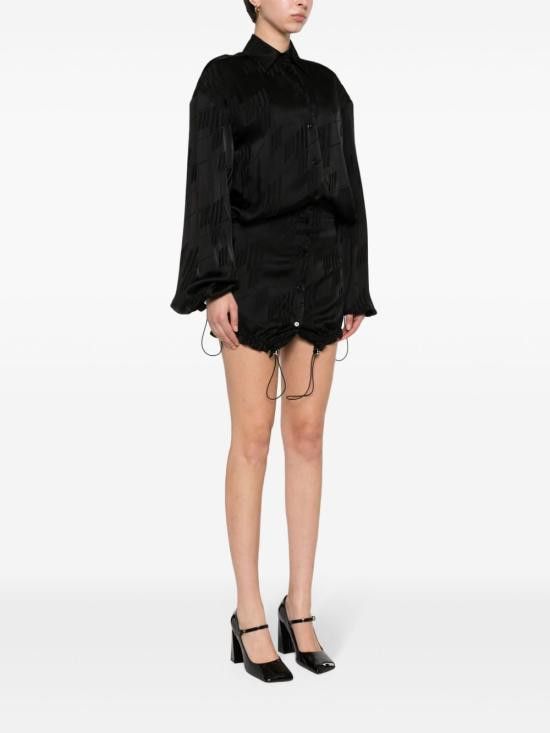 The Attico THE ATTICO Women Short Skirts 242WCA277 V053100 Black Size XS / US 0-2 / IT 36-38 - 3 Thumbnail