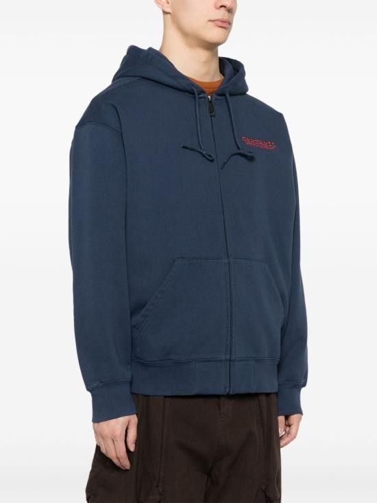 Carhartt Wip CARHARTT WIP Men Hoodies I034414 2NY06 Blue Size US XL / EU 56 / 4 - 2 Thumbnail