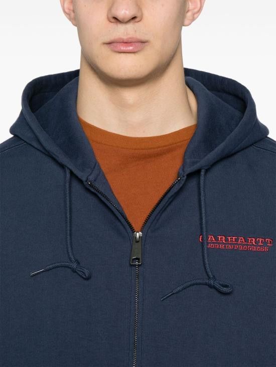 Carhartt Wip CARHARTT WIP Men Hoodies I034414 2NY06 Blue Size US XL / EU 56 / 4 - 5 Thumbnail