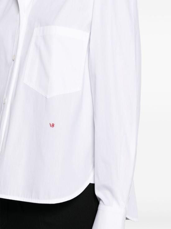 Victoria Beckham VICTORIA BECKHAM Women Shirts 1124WSH005238A WHITE White Size M / US 6-8 / IT 42-44 - 3 Thumbnail