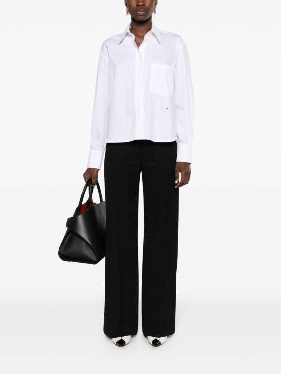Victoria Beckham VICTORIA BECKHAM Women Shirts 1124WSH005238A WHITE White Size M / US 6-8 / IT 42-44 - 2 Thumbnail