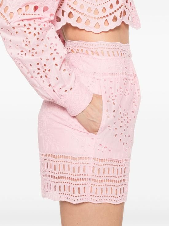 Ermanno Scervino ERMANNO SCERVINO Women Shorts & Burmudas D464P602 RXT42808 Pink Size 26" / US 2 / IT 38 - 5 Thumbnail