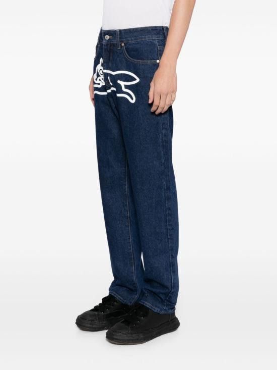 Icecream ICECREAM Men Denim Pants ICD001 INDIGO Blue Size US 34 / EU 50 - 5 Thumbnail