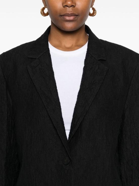 Harris Wharf London HARRIS WHARF LONDON Women Jackets A2535PYM YM01 Black Size M / US 6-8 / IT 42-44 - 4 Thumbnail