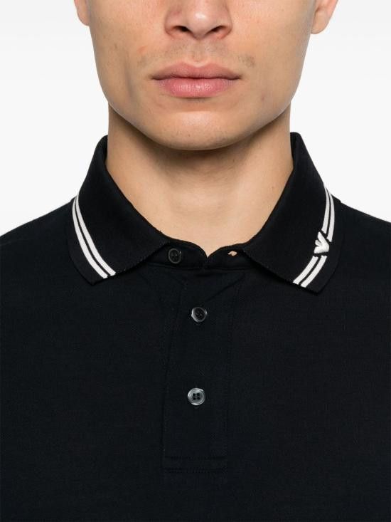 Emporio Armani EMPORIO ARMANI Men Polo Shirts EM000852 AF12955FB274 Blue Size US XXL / EU 58 / 5 - 4 Thumbnail