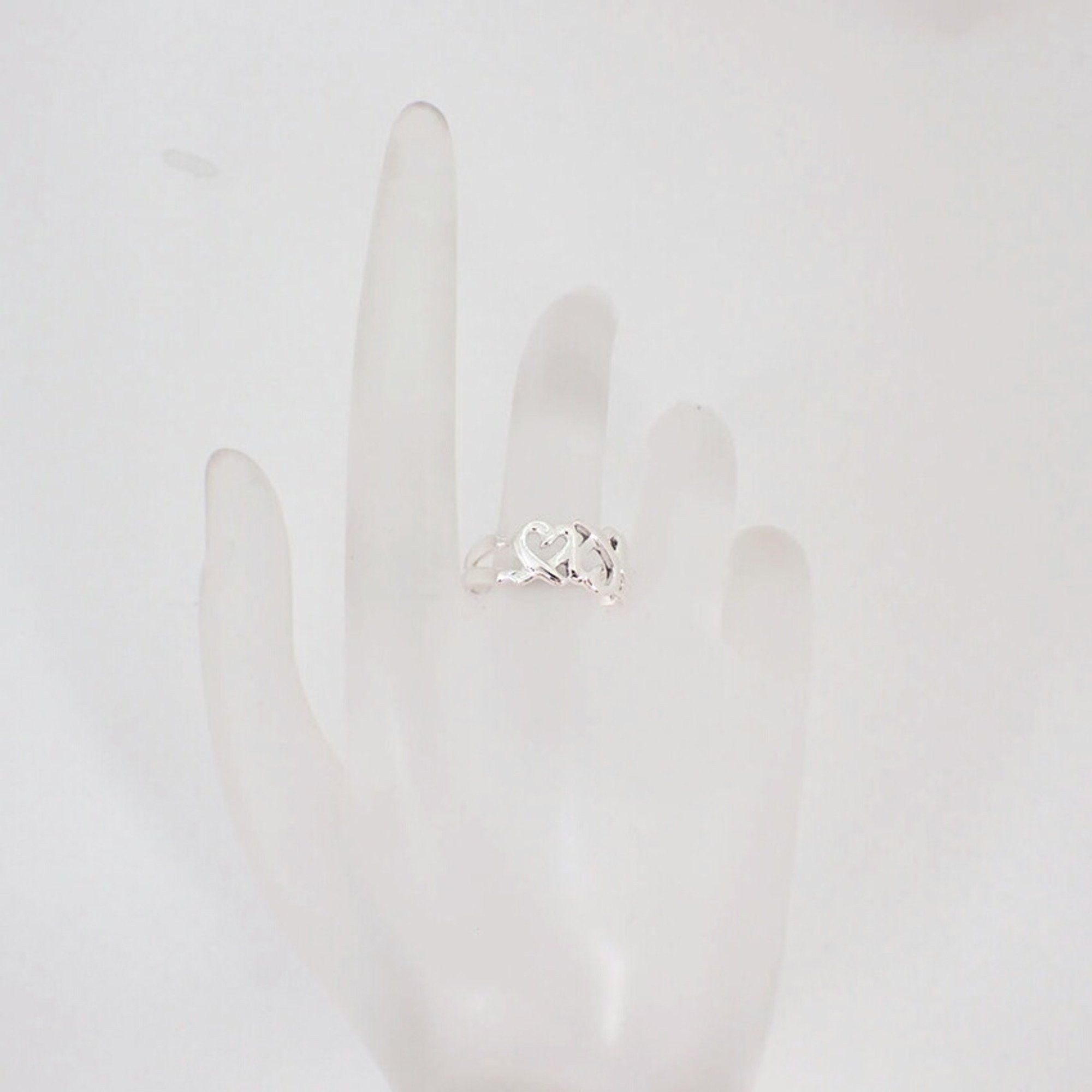Tiffany & Co. Tiffany & Co Triple Heart ring Size ONE SIZE - 4 Thumbnail