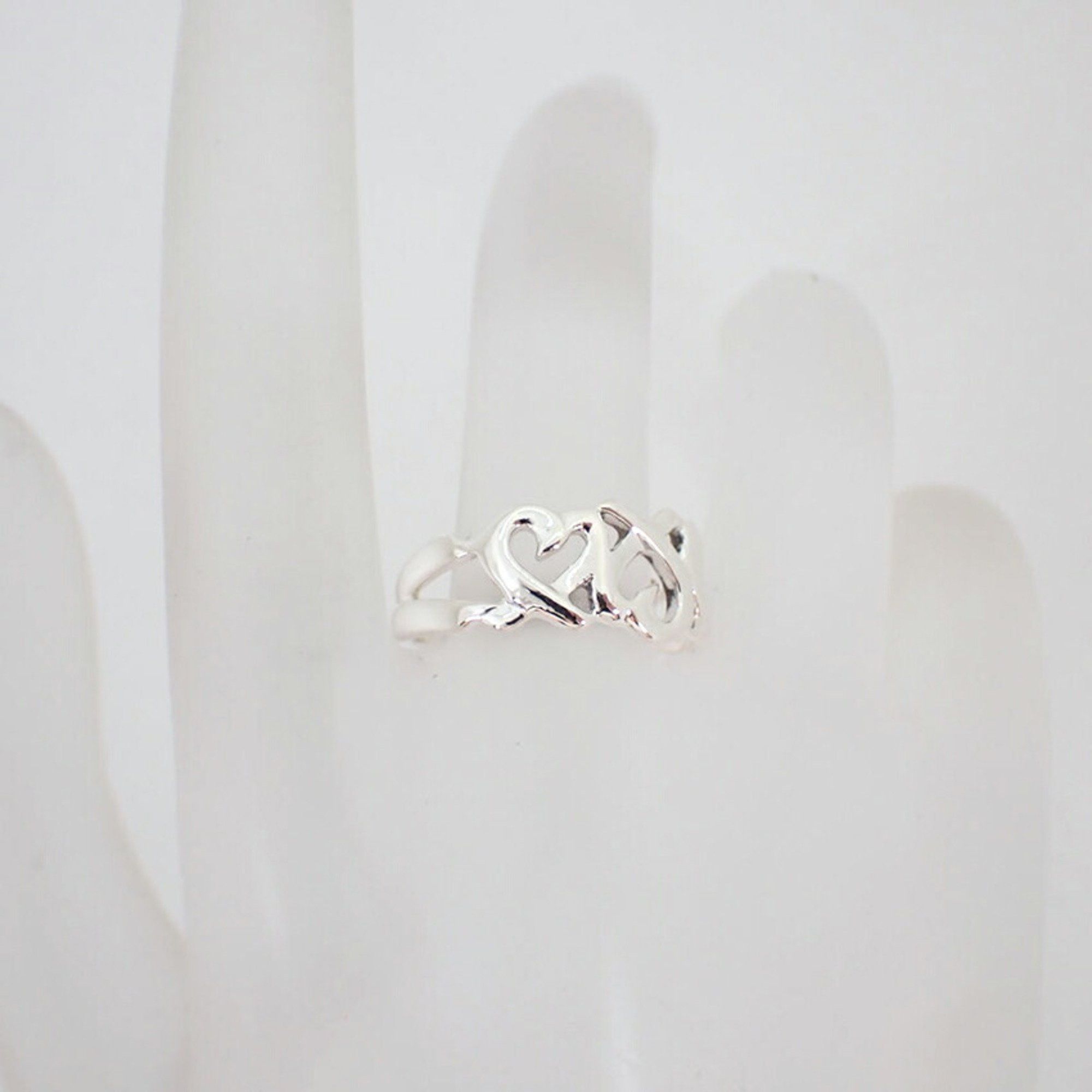 Tiffany & Co. Tiffany & Co Triple Heart ring Size ONE SIZE - 5 Thumbnail