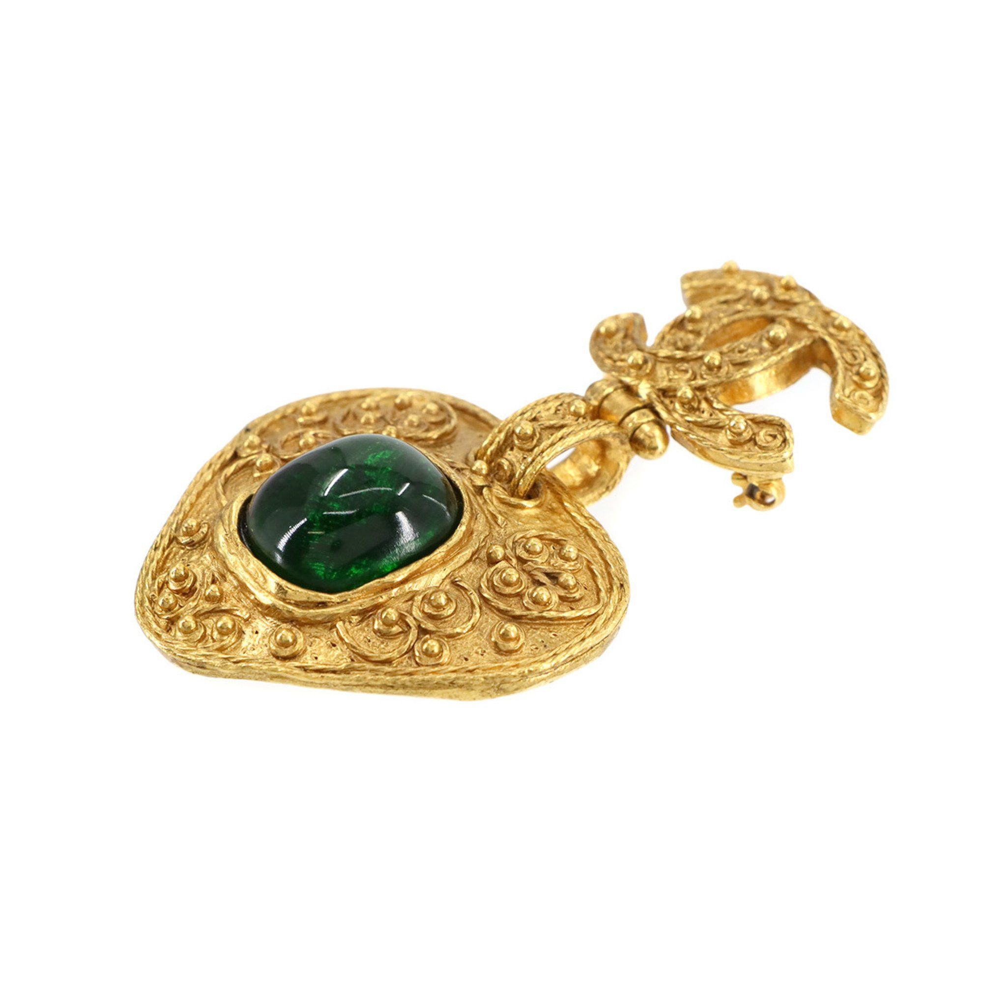 Chanel Chanel Coco Mark brooch Size ONE SIZE - 3 Thumbnail